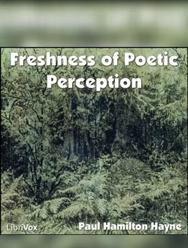 Freshness of Poetic Perception